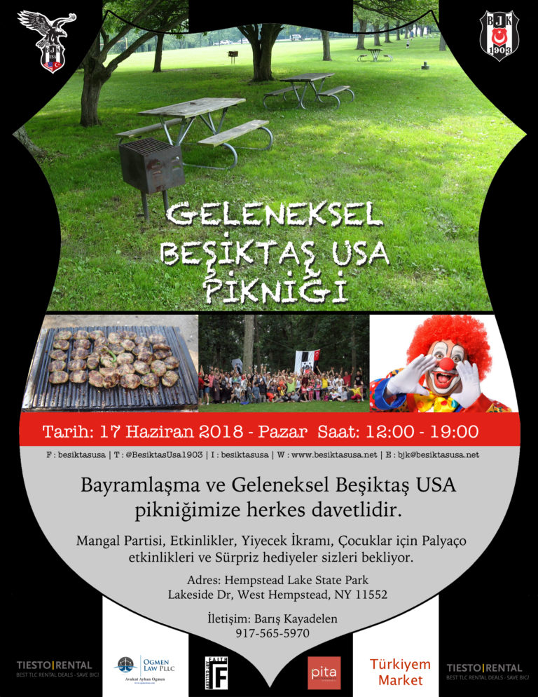 Bayramlaşma ve Geleneksel Beşiktaş USA Pikniği